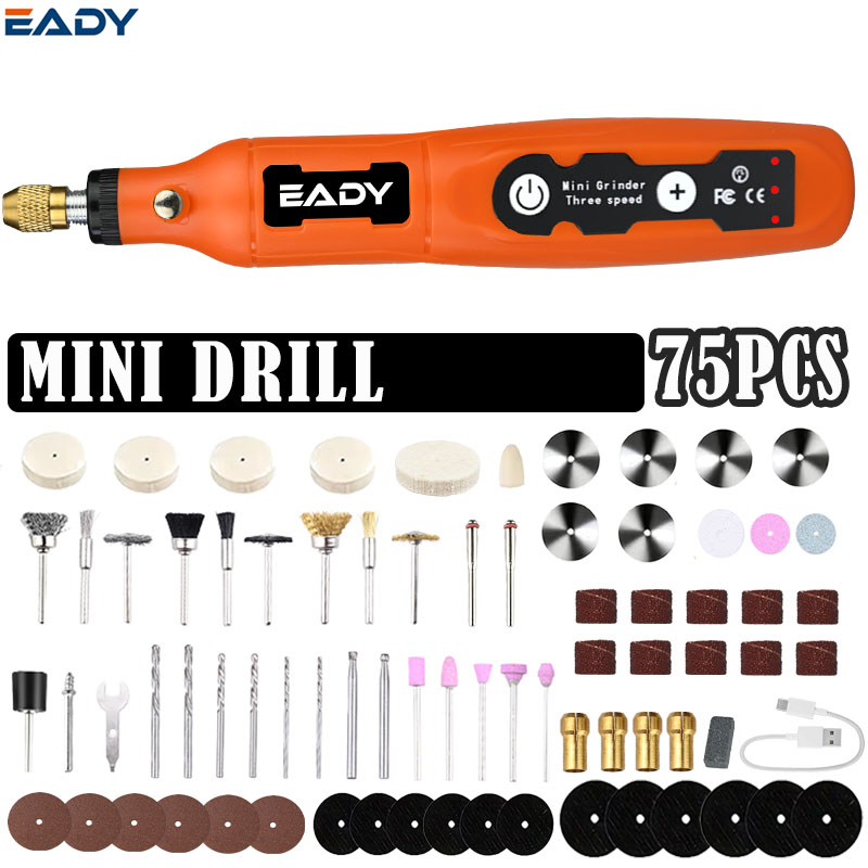 Power Tools Aeg - Bezprzewodowa mini wiertarka USB i długopis