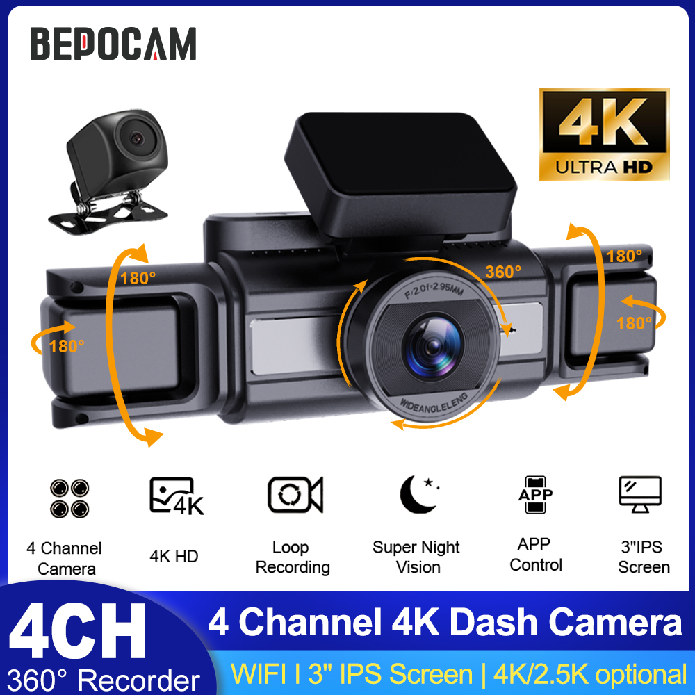 Power Tools China - BEPOCAM 4CH 4K Kamera samochodowa 360