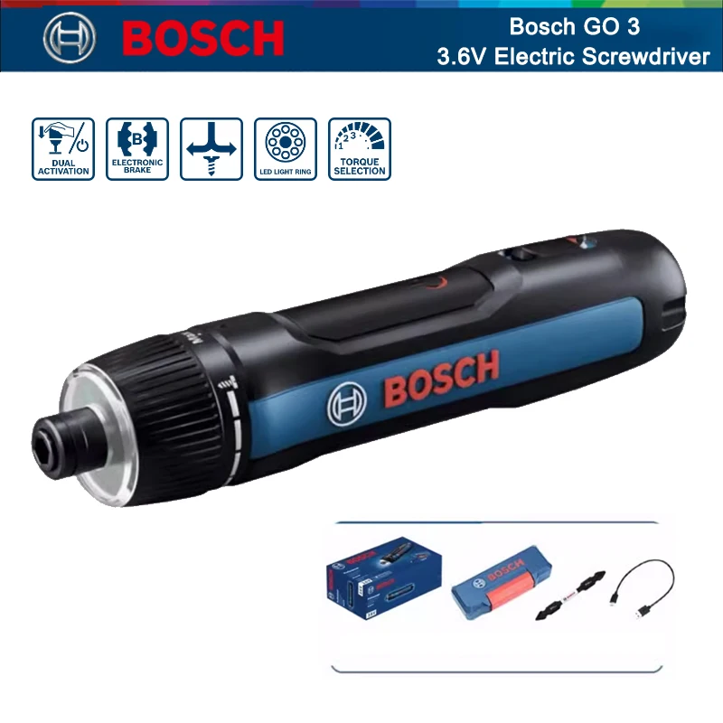Power Tools Hand Tools - Wkrętarka elektryczna BOSCH Go 3, wkrętarka