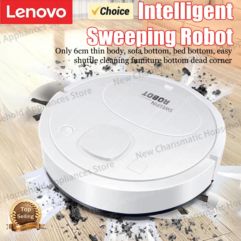 Vacuum Cleaner Power Tools - Lenovo Nowy Inteligentny Robot Sprzątający Leniwa