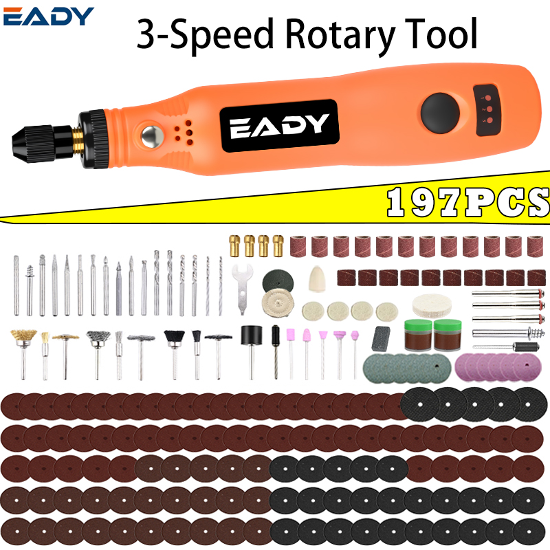 Power Tools Aeg - Zestaw bezprzewodowych narzędzi obrotowych USB –