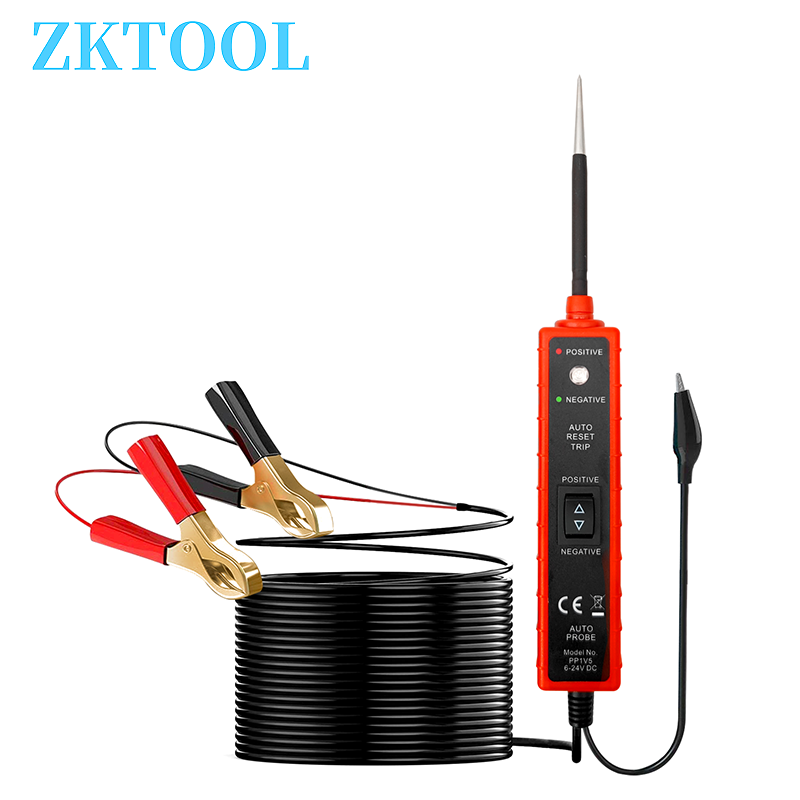 Power Tools Voltage - Tester obwodów samochodowych Detektor obwodu zasilania