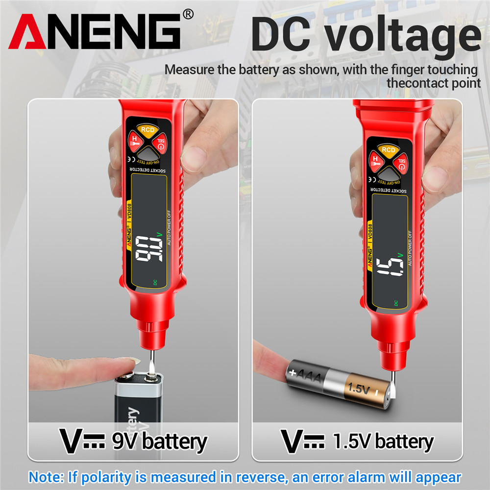 Tester zasilania gniazda ANENG – Power Tools Voltage recenzja i cena