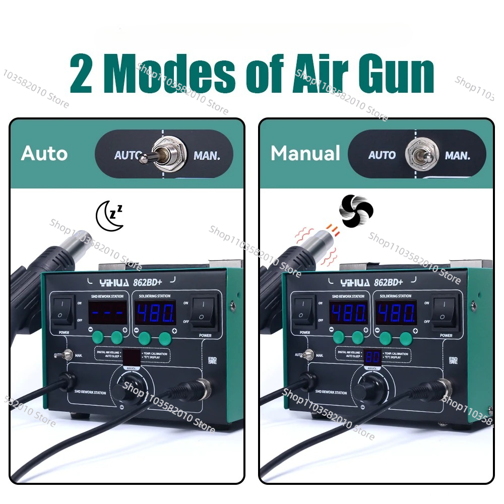 Stacja lutownicza YIHUA 862BD+ – Power Tools Used In Welding recenzja i cena