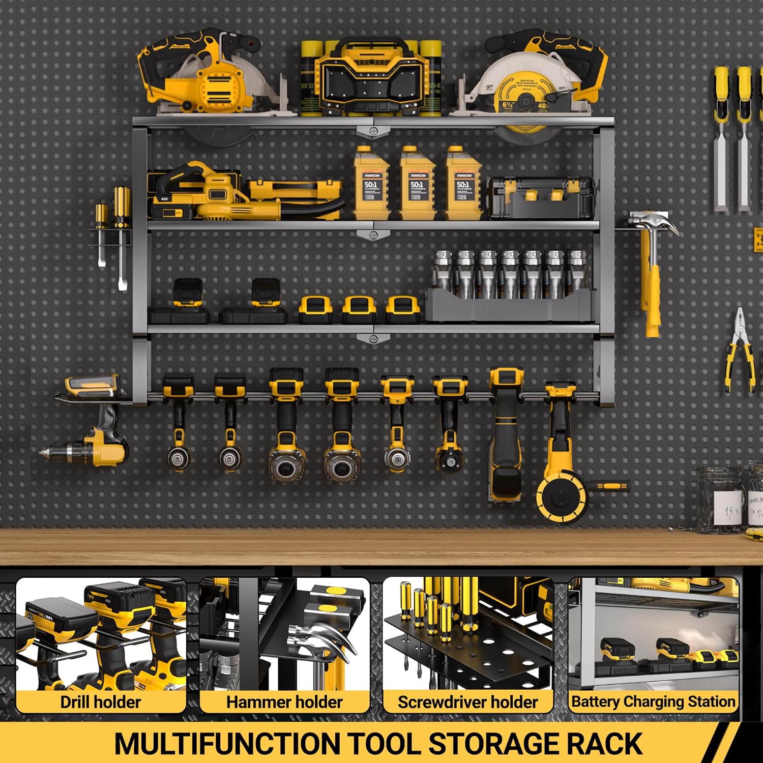 Duży organizer na elektronarzę – Power Tools Toolstation recenzja i cena