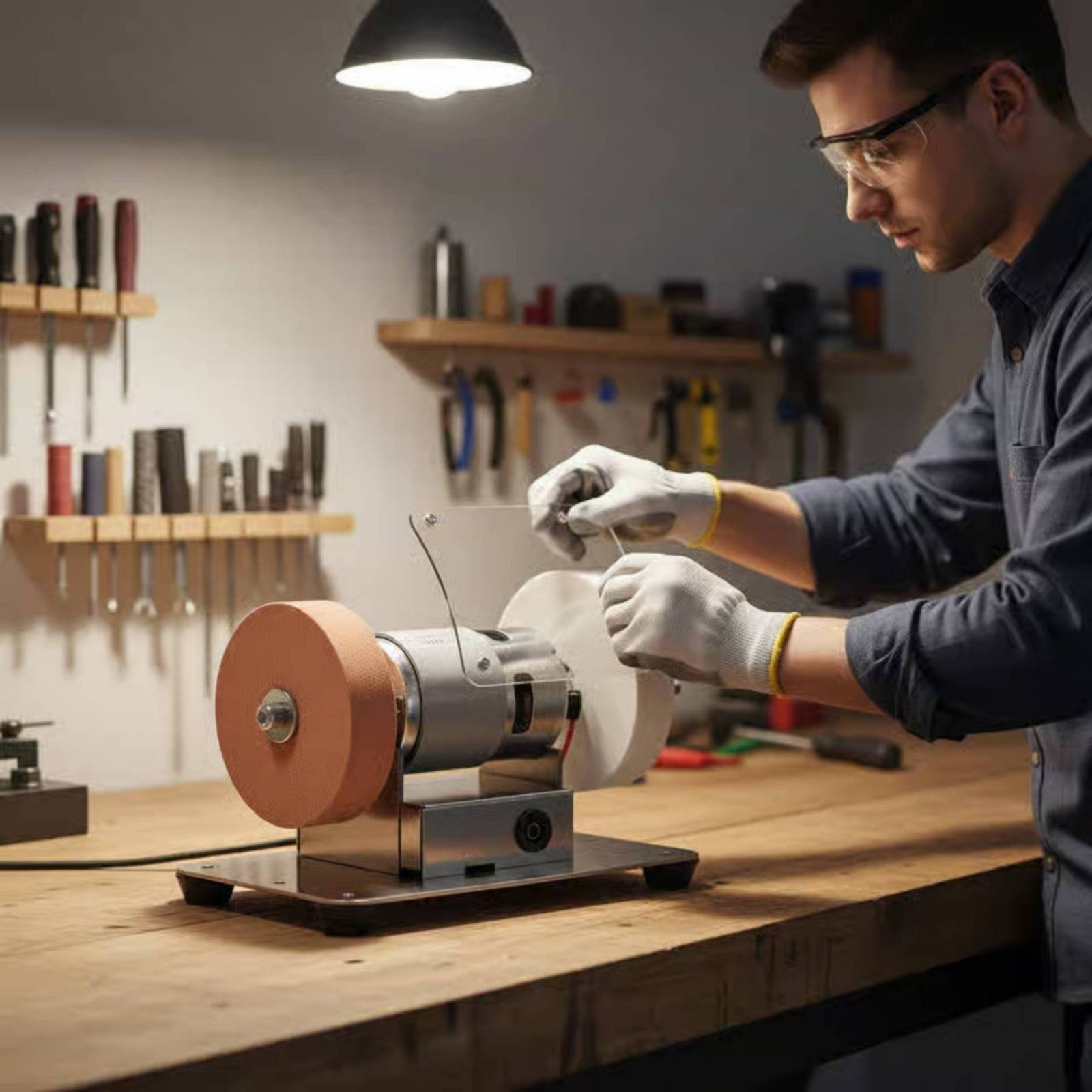 Mini Szlifierka Stołowa Wielof – Power Tools Used recenzja i cena