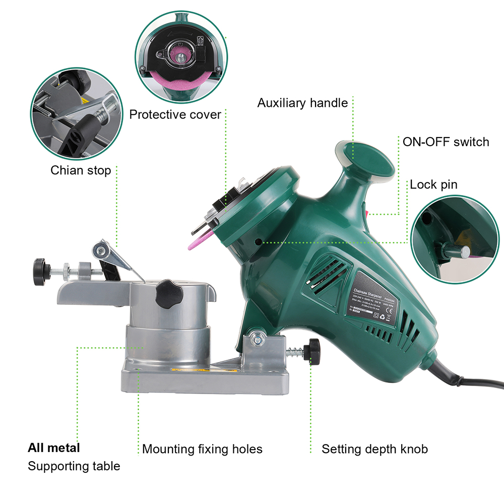 POSENPRO 250W Ostrzałka do Pił – Power Tools Used recenzja i cena