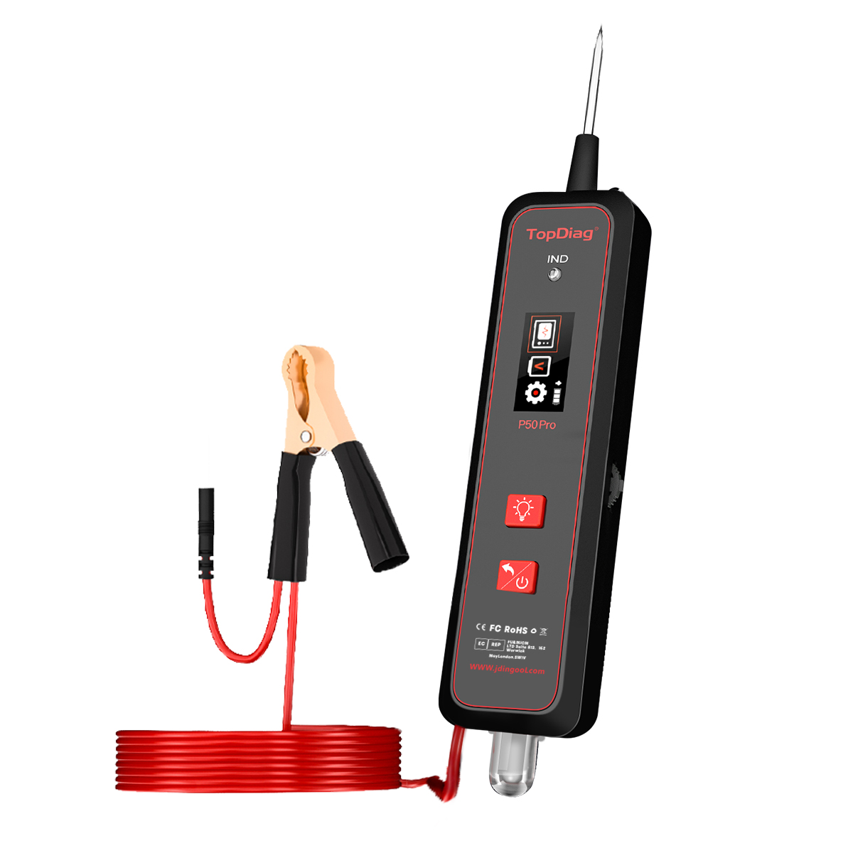 Tester obwodów samochodowych P – Power Tools Voltage recenzja i cena
