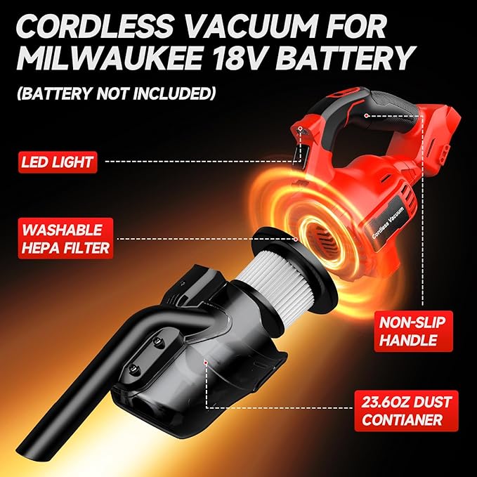 Odkurzacz elektryczny bezprzew – Vacuum Cleaner Power Tools recenzja i cena