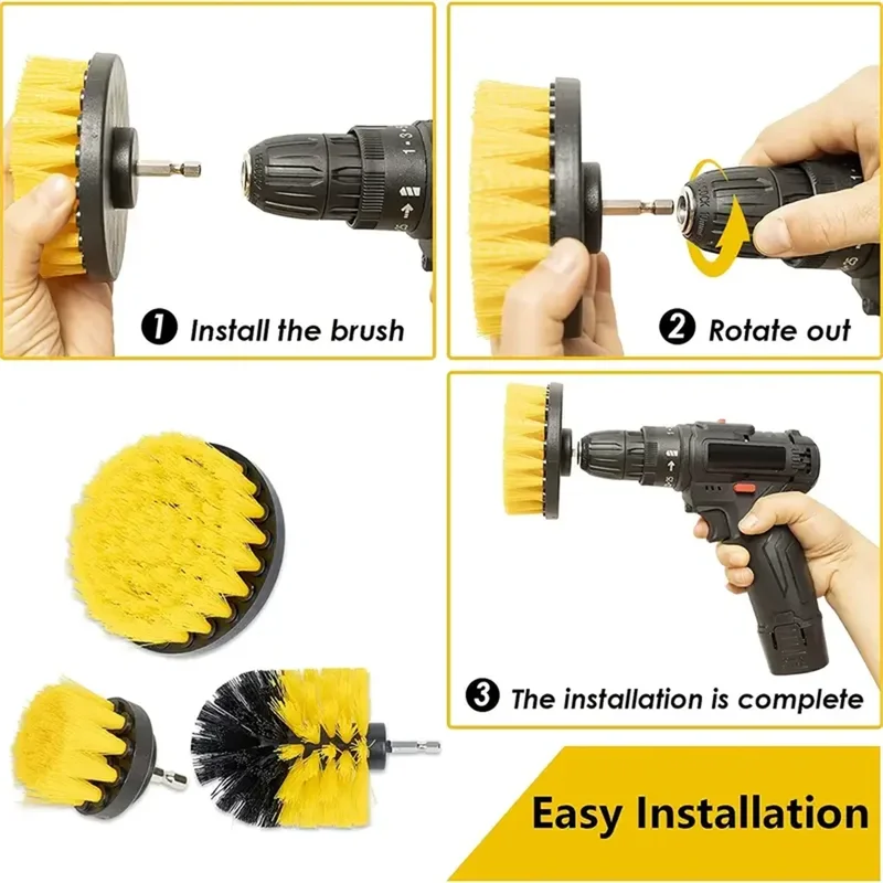 Zestaw szczotek do wiertarki 3 – Power Z Tools recenzja i cena