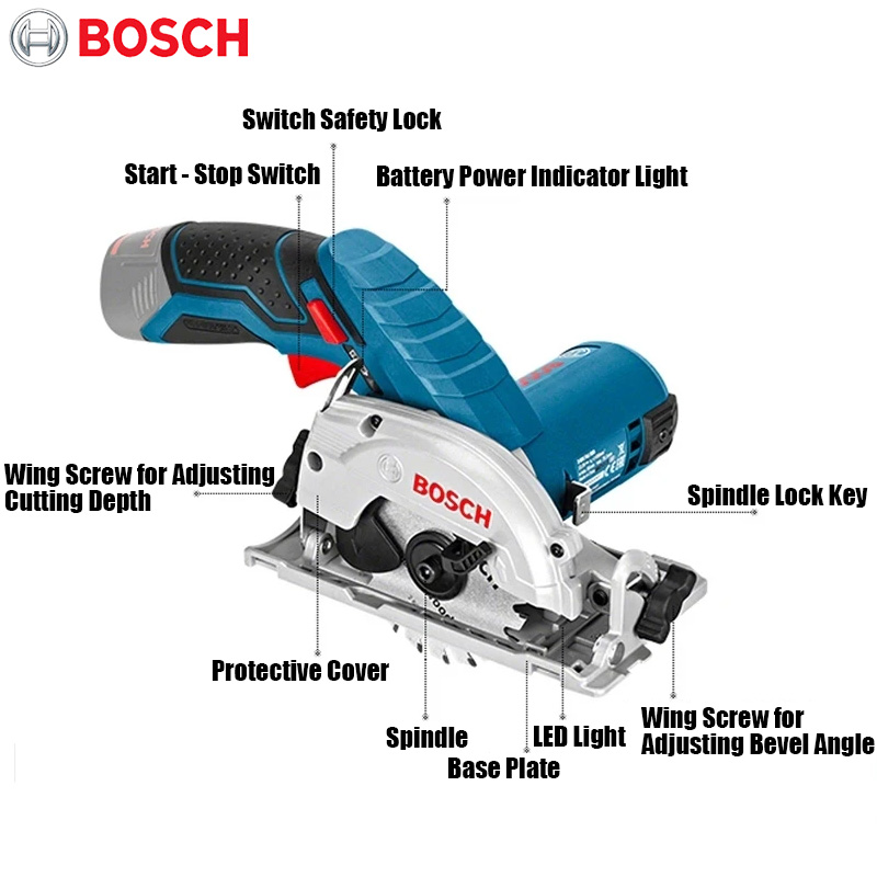 BOSCH GKS 12V-LI Elektryczna P – Circular Saw Cordless recenzja i cena